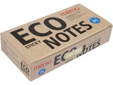 Notes repositionnable recyclées Memo