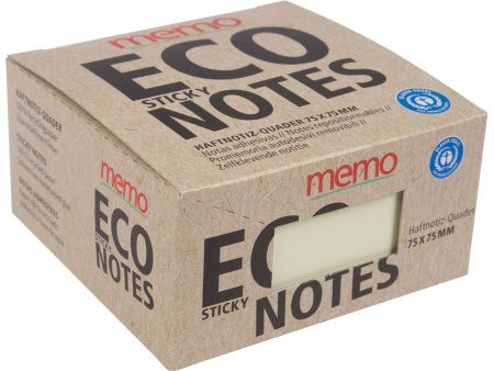 Notes repositionnable recyclées Memo