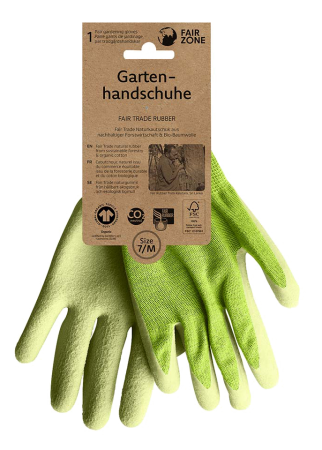 Paire de gants de jardinage latex FSC Fair Zone