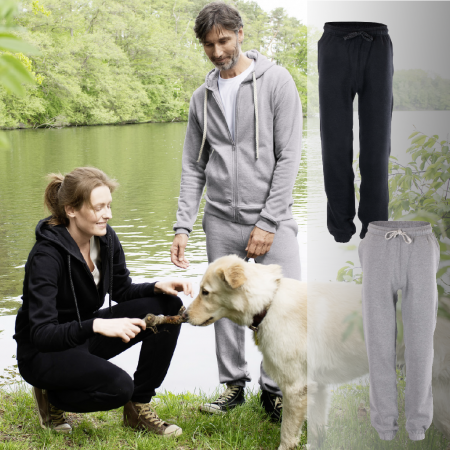 Pantalon de jogging, coton bio 300 g