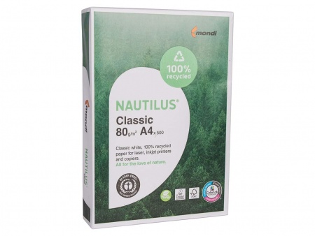 Papier recyclé en ramette «Nautilus Classic»