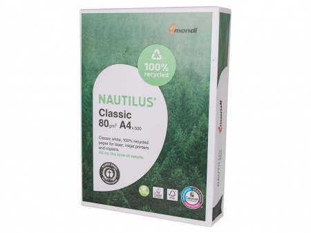 Papier recyclé en ramette «Nautilus Classic»