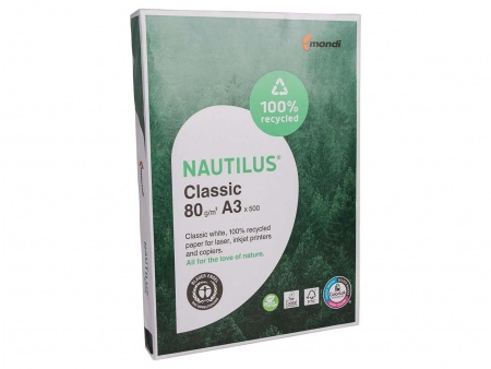 Papier recyclé en ramette «Nautilus Classic»