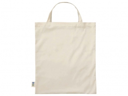 Petit sac en coton bio Memo anses courtes