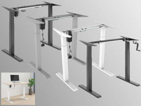 Piètement de bureau réglable en hauteur