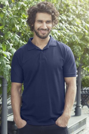 Polo homme coton bio 235 g/m²