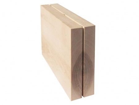 Porte-couteaux en bois massif Timber Twin