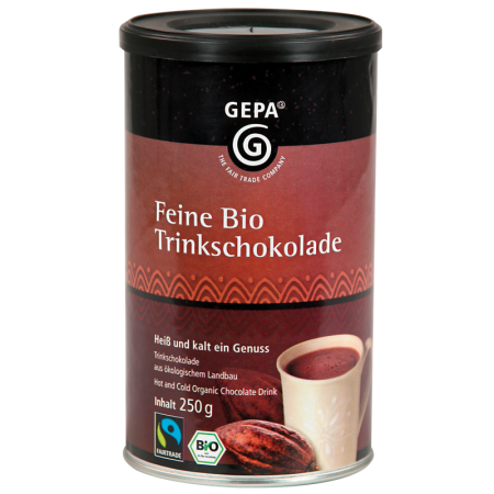 Poudre pour boisson chocolatée GEPA, 250 g