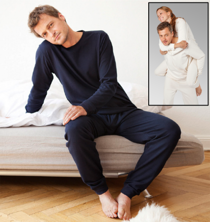 Pyjama homme coton bio