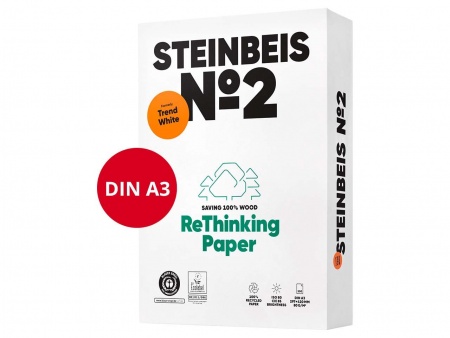 Ramette 80g 500 feuilles Steinbeis Trend White