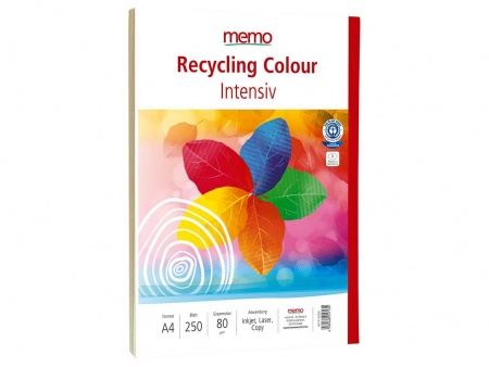 Ramette A4 80g 250 feuilles Recycling Color