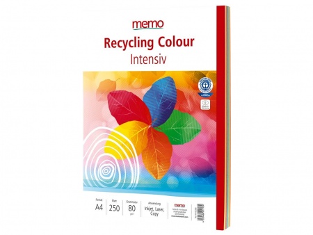 Ramette A4 80g 250 feuilles Recycling Color