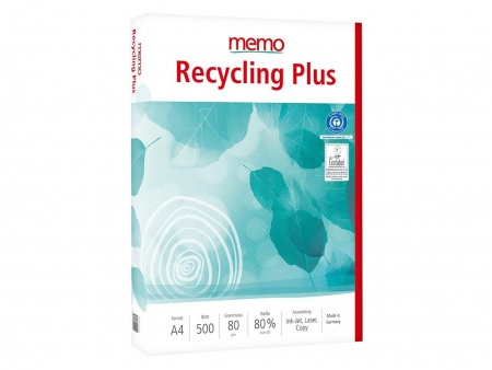 Ramette papier A4 80g 500 feuilles Recycling Plus