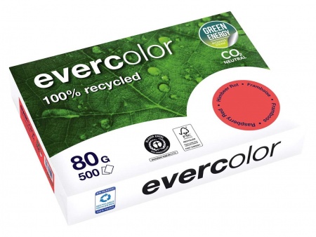 Ramette papier recyclé Evercolor 500 f. A4 80g