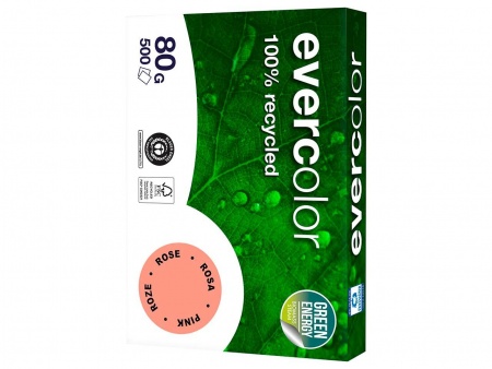 Ramette papier recyclé Evercolor 500 f. A4 80g