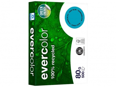 Ramette papier recyclé Evercolor 500 f. A4 80g