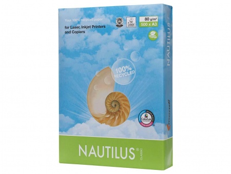 Ramette papier recyclé Nautilus Classic 500 feuilles