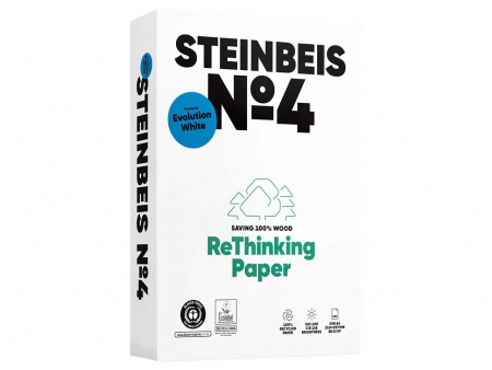 Ramette papier recyclé Steinbeis Evolution White 500 feuil.