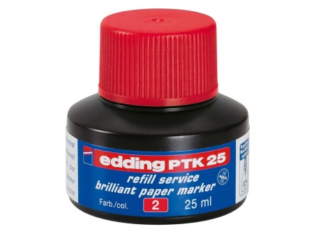 Recharge 25 ml Edding PTK25, pour Edding 30 et 33