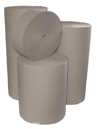 Rouleaux de carton ondulé 80 g/m², x 70 m