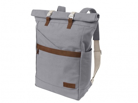 Sac à dos coton bio et cuir Ansvar, 19 l