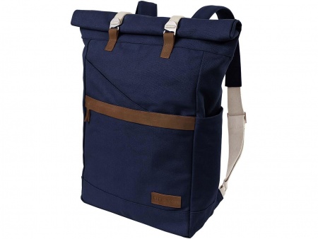 Sac à dos coton bio et cuir Ansvar, 19 l