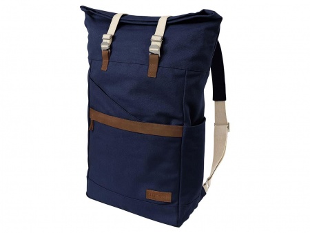 Sac à dos coton bio et cuir Ansvar, 19 l