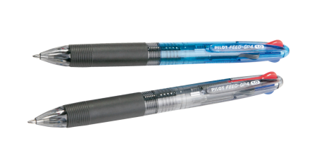 Stylo-bille 4 coul. Begreen Feed GP4 corps noir ou bleu ou rouge