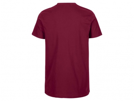 T-shirt coton bio col rond pour hommes