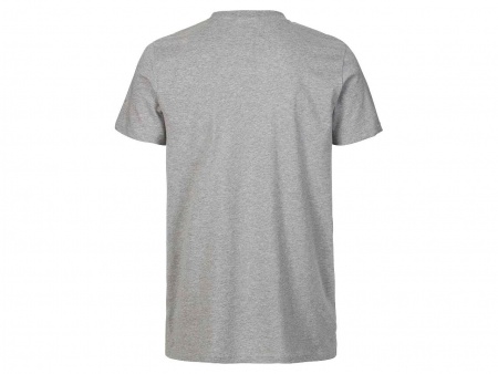 T-shirt coton bio col rond pour hommes