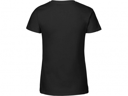 T-shirt femme coton bio 155g col en V, à perso