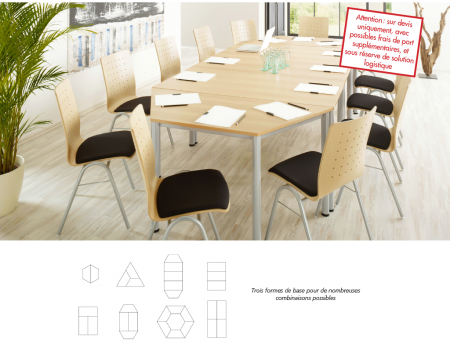 Table modulaire Base