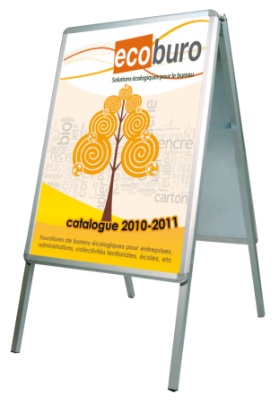 Tableau d\'affichage pliant