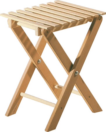 Tabouret pliant bois de Hêtre