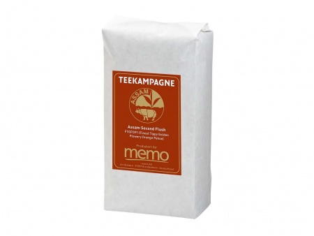 Thé noir Assam Second Flush bio memo, 500 g