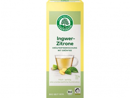 Thé vert Bio gingembre citron